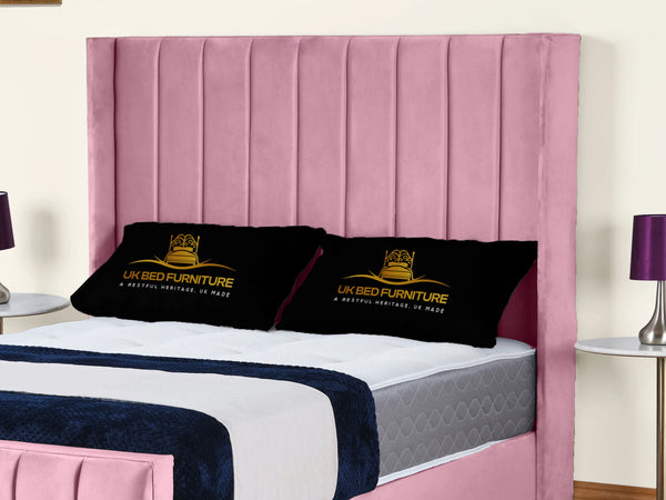 Empire Winged upholstered Bed