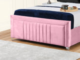 Cannas upholstered bed