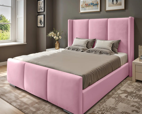 Miami winged Upholstered Bed
