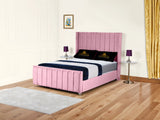 Empire Winged upholstered Bed