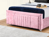 Cannas upholstered bed
