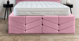 Indulgence Border Upholstered Bed