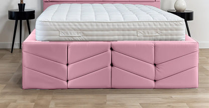 Indulgence Border Upholstered Bed