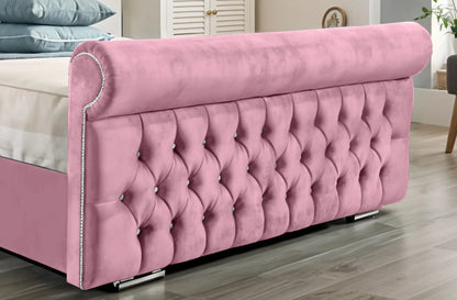 Arcade Sleigh Upholstered Bed