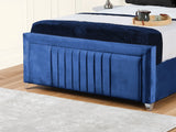 Cannas upholstered bed