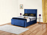 Cannas upholstered bed