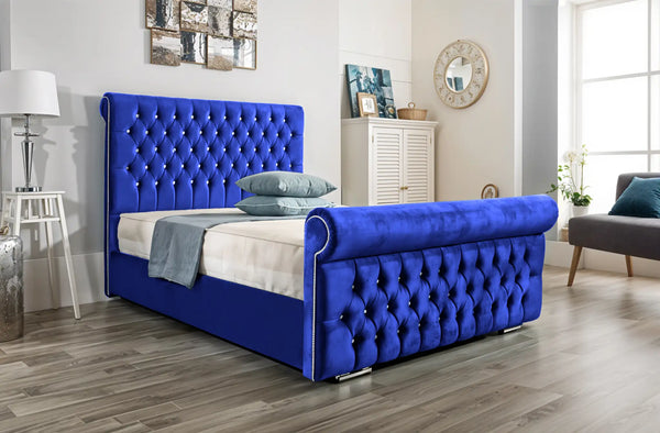 Arcade Sleigh Upholstered Bed