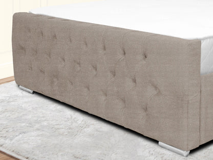 Kendall Winged Upholstered Bed