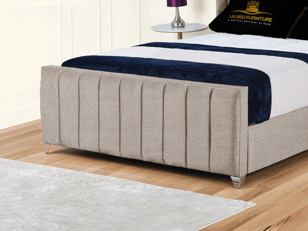 Empire Winged upholstered Bed