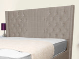 Middleton Winged Upholstered Bed