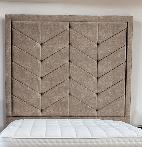 Indulgence Border Upholstered Bed