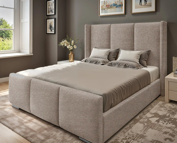 Miami winged Upholstered Bed