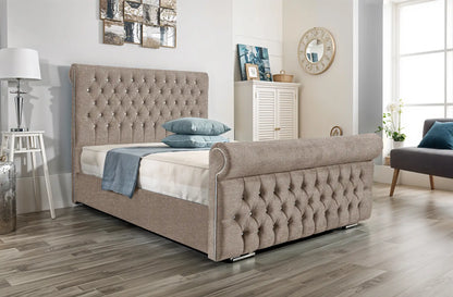 Arcade Sleigh Upholstered Bed
