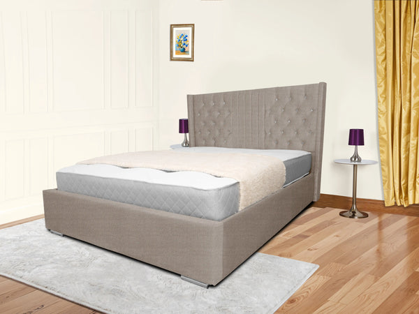 Middleton Winged Upholstered Bed