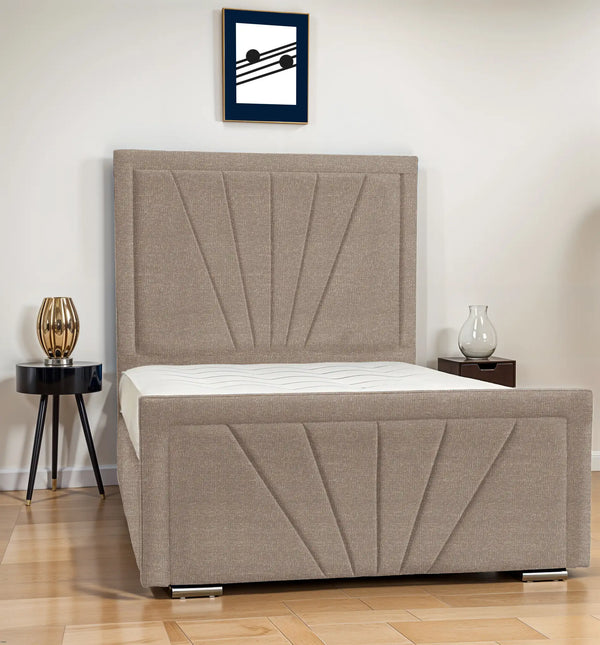 Zahah upholstered bed