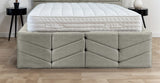 Indulgence Border Upholstered Bed