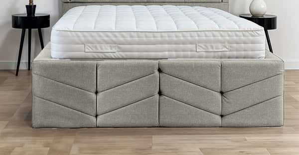 Indulgence Border Upholstered Bed