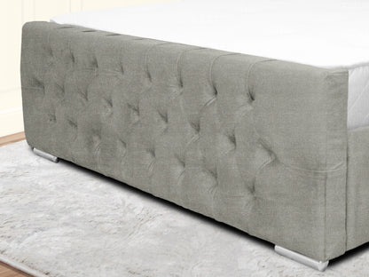 Kendall Winged Upholstered Bed