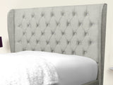 Miri Winged Upholstered Bed