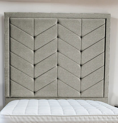 Indulgence Border Upholstered Bed