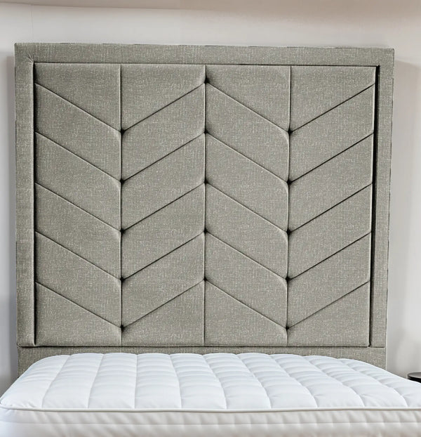 Indulgence Border Upholstered Bed