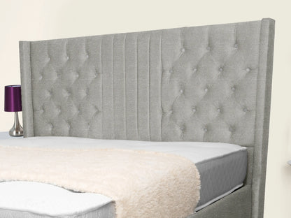 Middleton Winged Upholstered Bed