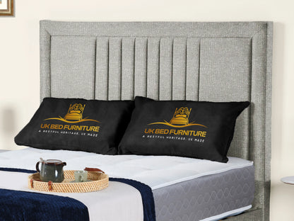 Cannas upholstered bed