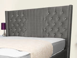 Middleton Winged Upholstered Bed
