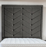 Indulgence Border Upholstered Bed