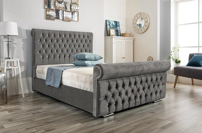 Arcade Sleigh Upholstered Bed