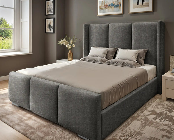 Miami winged Upholstered Bed