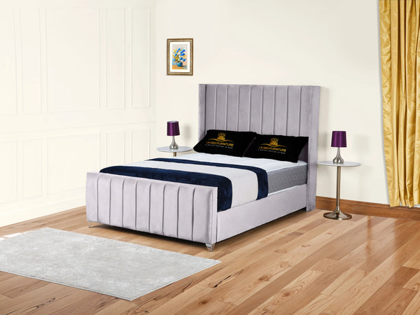 Empire Winged upholstered Bed