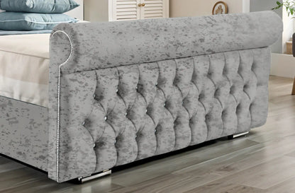 Arcade Sleigh Upholstered Bed