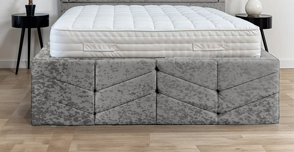 Indulgence Border Upholstered Bed