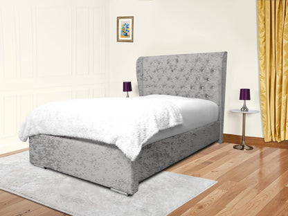 Miri Winged Upholstered Bed