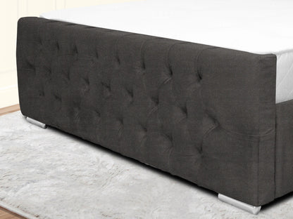 Kendall Winged Upholstered Bed