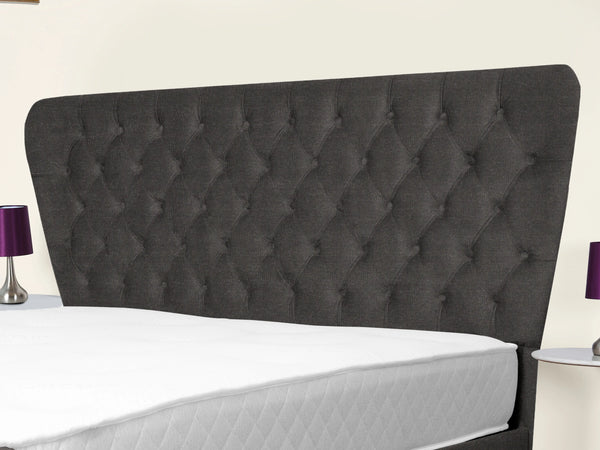 Kendall Winged Upholstered Bed