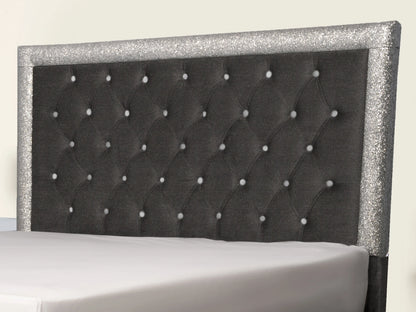 Glitz Lunar Upholstered Bed