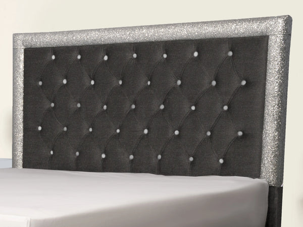 Glitz Lunar Upholstered Bed