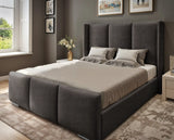 Miami winged Upholstered Bed