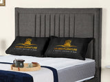 Cannas upholstered bed