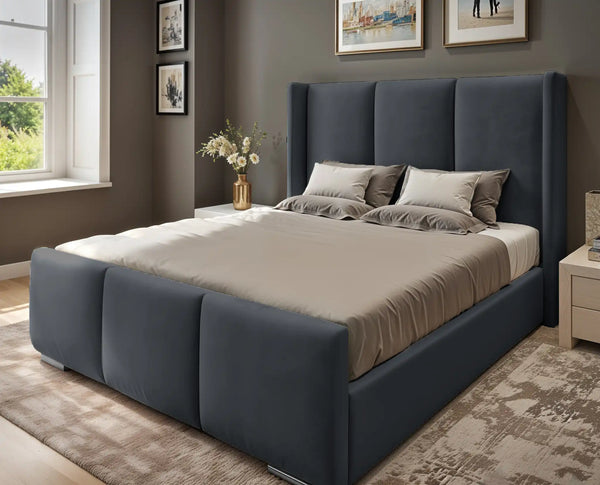 Miami winged Upholstered Bed
