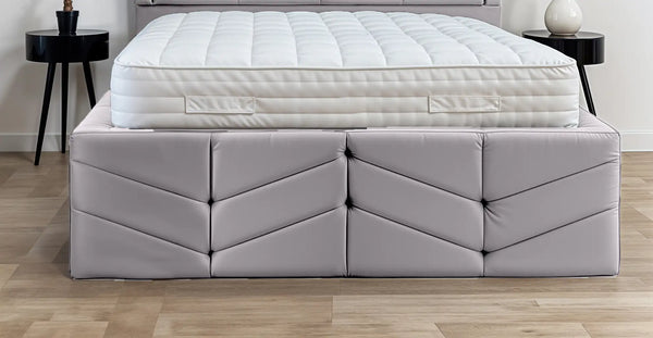 Indulgence Border Upholstered Bed
