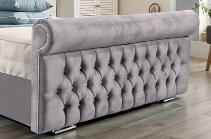 Arcade Sleigh Upholstered Bed