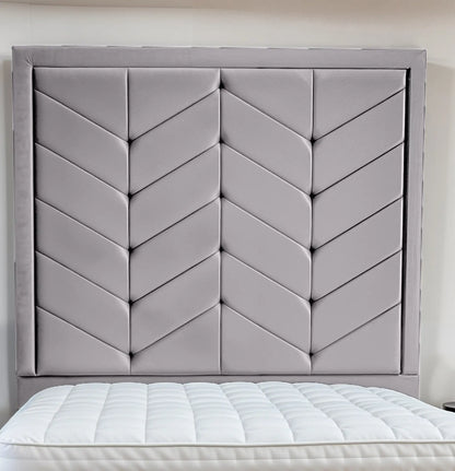 Indulgence Border Upholstered Bed