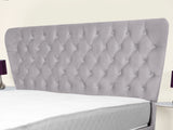 Kendall Winged Upholstered Bed