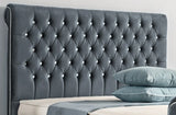 Arcade Sleigh Upholstered Bed