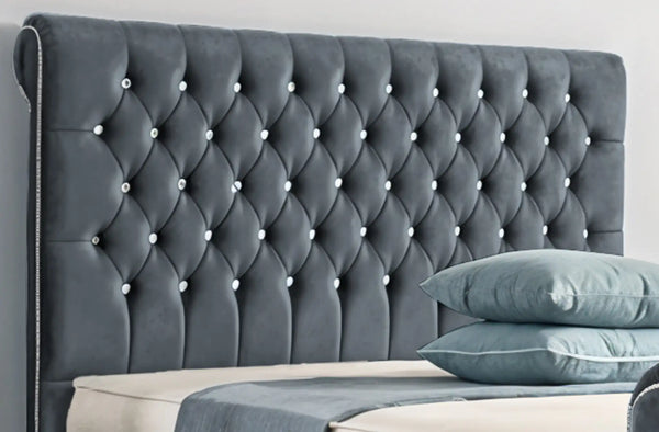 Arcade Sleigh Upholstered Bed