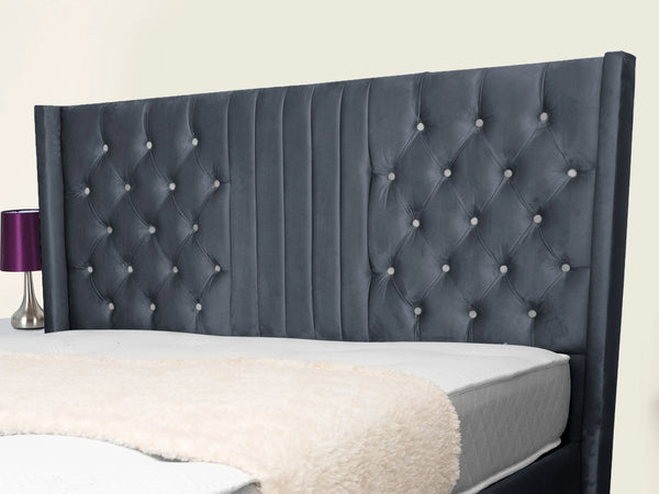 Middleton Winged Upholstered Bed