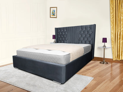 Middleton Winged Upholstered Bed